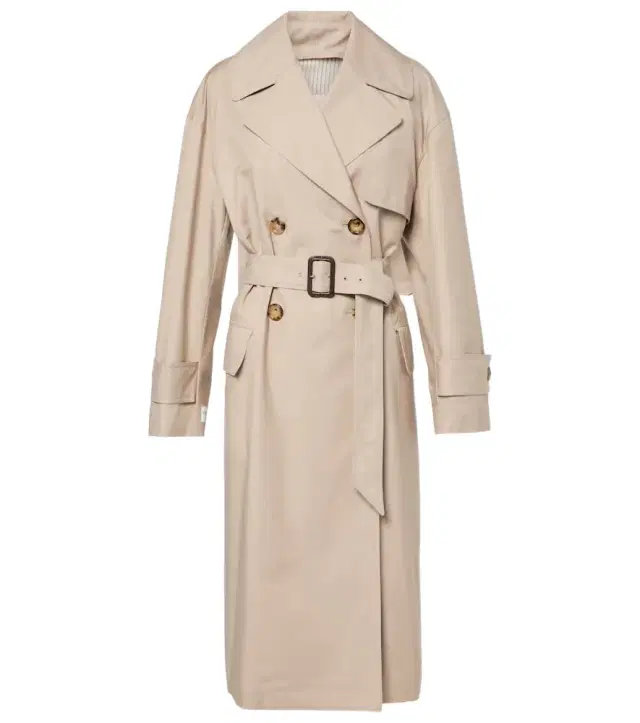 Max Mara Mtrench cotton-blend twill trench coat
