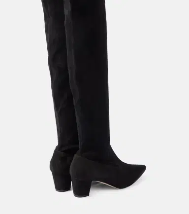 Manolo Blahnik Lupasca 55 suede over-the-knee boots | Thumbnail 3