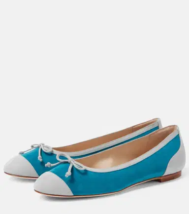 Manolo Blahnik Capbal suede ballet flats | Thumbnail 2