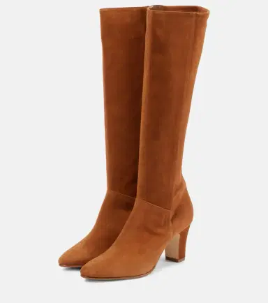 Manolo Blahnik Pitana suede knee-high boots | Thumbnail 4