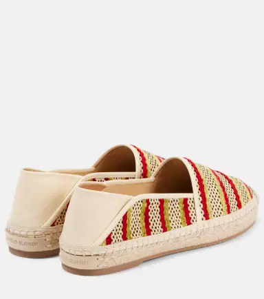 Manolo Blahnik Espadra raffia espadrilles | Thumbnail 5