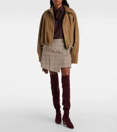 Manolo Blahnik Lupasca suede over-the-knee boots | Thumbnail 2