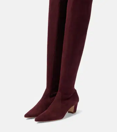 Manolo Blahnik Lupasca suede over-the-knee boots | Thumbnail 4