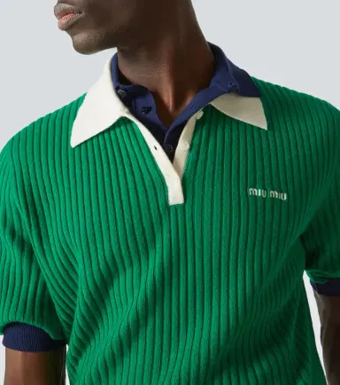 Miu Miu Cashmere polo sweater | Thumbnail 4