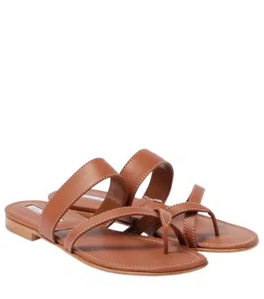 Manolo Blahnik Susacru leather sandals | Thumbnail 1