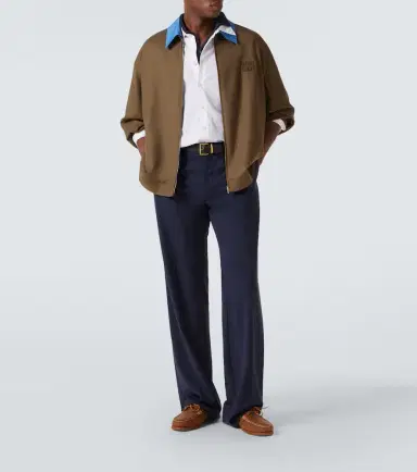 Miu Miu Logo virgin wool gabardine jacket | Thumbnail 2