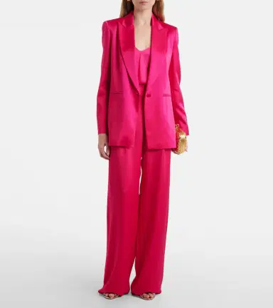 Max Mara Ieti satin wide-leg pants | Thumbnail 2