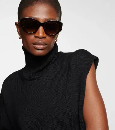 BVLGARI Tubogas oval sunglasses | Thumbnail 5