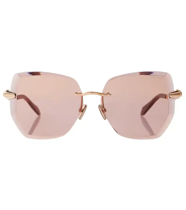 Bvlgari Serpenti Viper oversized sunglasses