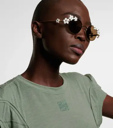 Loewe Paula's Ibiza Daisy Field round sunglasses | Thumbnail 4