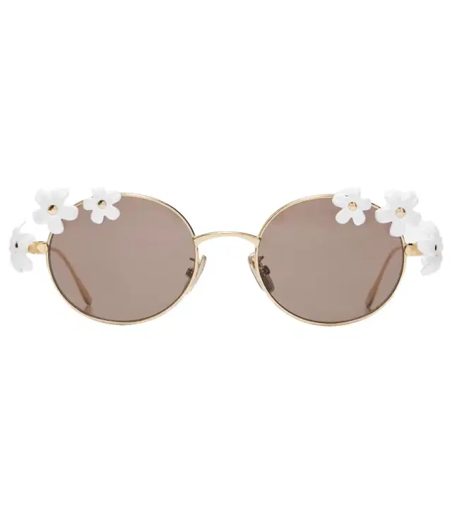 Loewe Signature floral round sunglasses