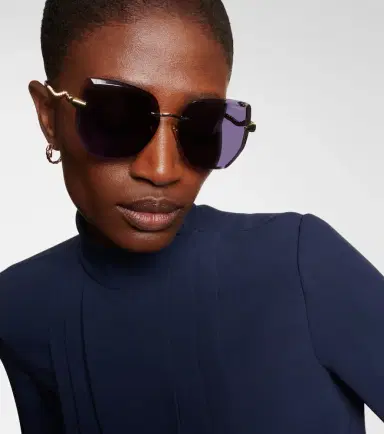 Bvlgari Serpenti Viper oversized sunglasses | Thumbnail 5