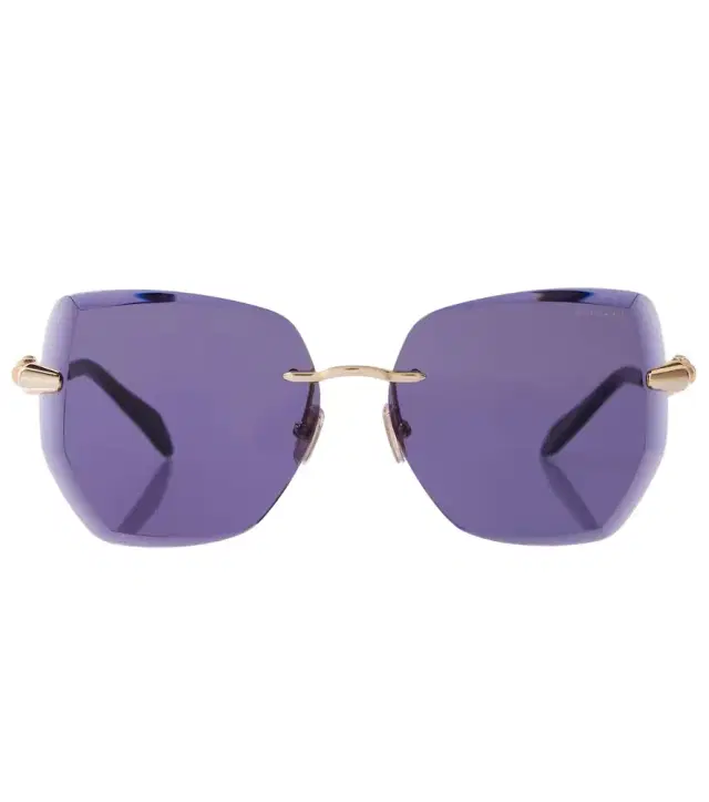 Bvlgari Serpenti Viper oversized sunglasses