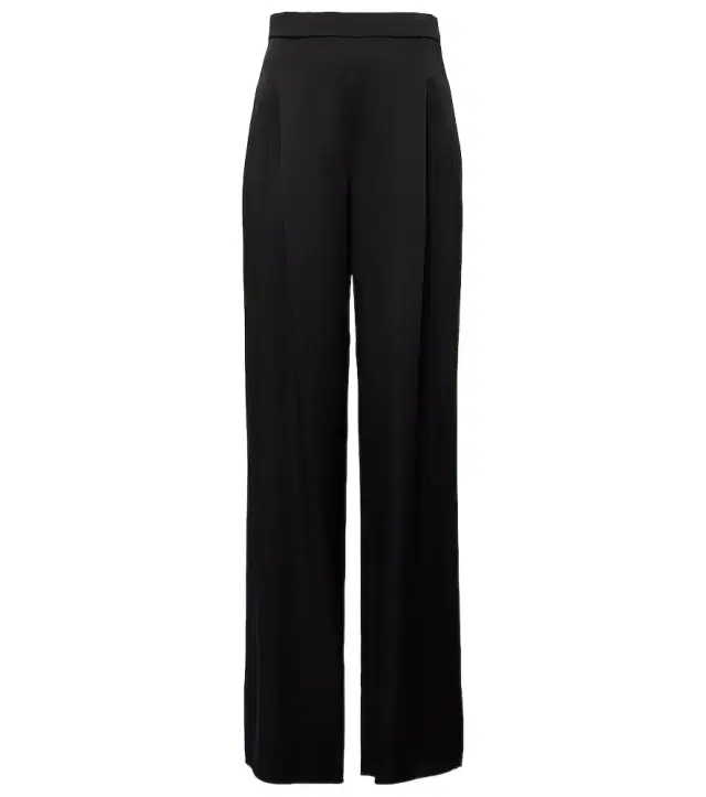 Max Mara Ieti satin wide-leg pants