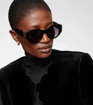 BVLGARI Tubogas oval sunglasses | Thumbnail 5