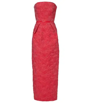 Max Mara Manto off-shoulder maxi dress | Thumbnail 1 Max Mara Manto off-shoulder maxi dress | Thumbnail 1