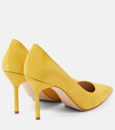 Manolo Blahnik BB 90 suede pumps | Thumbnail 2