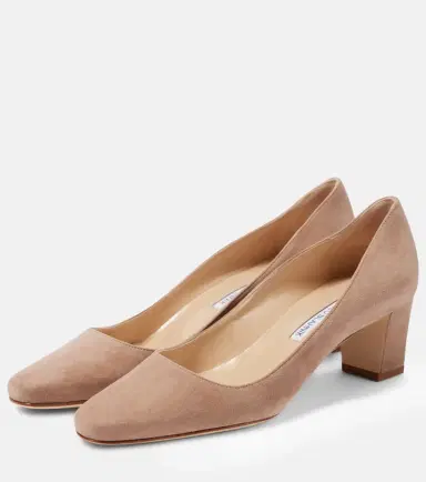 Manolo Blahnik Okkatopla suede pumps | Thumbnail 3