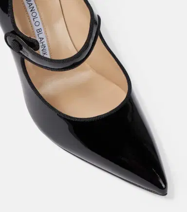 Manolo Blahnik Campari 90 patent leather pumps | Thumbnail 4 Manolo Blahnik Campari 90 patent leather pumps | Thumbnail 4