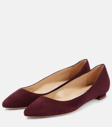 Manolo Blahnik BB suede ballet flats | Thumbnail 2 Manolo Blahnik BB suede ballet flats | Thumbnail 2
