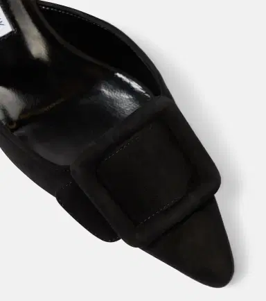 Manolo Blahnik Maysale 50 suede mules | Thumbnail 4