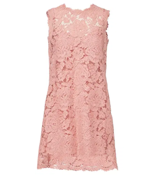 Dolce & Gabbana DG lace minidress