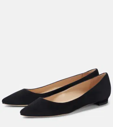 Manolo Blahnik BB suede ballet flats | Thumbnail 3