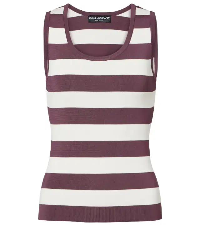 Dolce & Gabbana Striped tank top