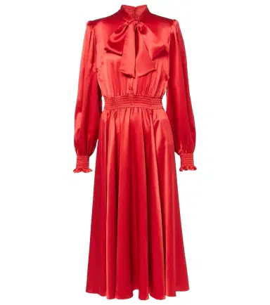 Dolce & Gabbana Silk satin shirt dress | Thumbnail 1