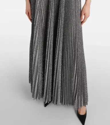 Dolce & Gabbana Metallic plissé cocktail dress | Thumbnail 2