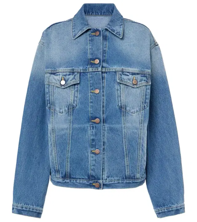 Oversized denim jacket