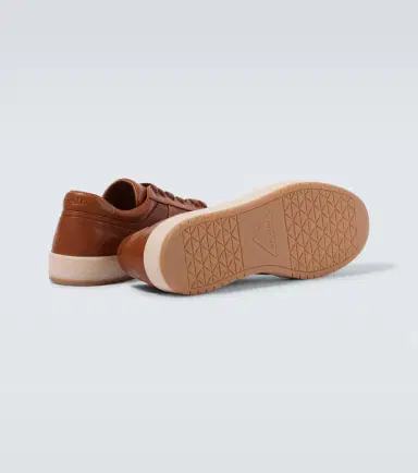 Prada Downtown leather sneakers | Thumbnail 4