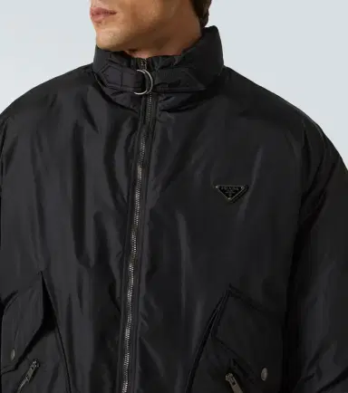 Prada Re-Nylon down jacket | Thumbnail 6 Prada Re-Nylon down jacket | Thumbnail 6