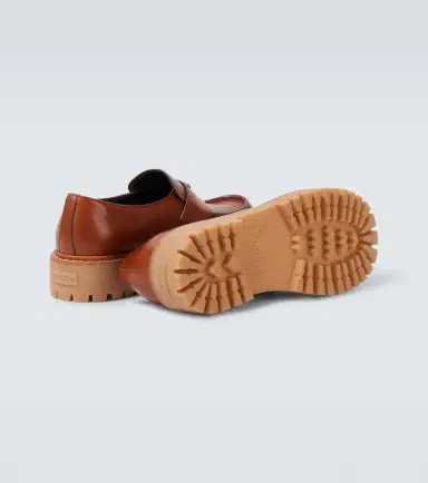 Prada Leather loafers | Thumbnail 4