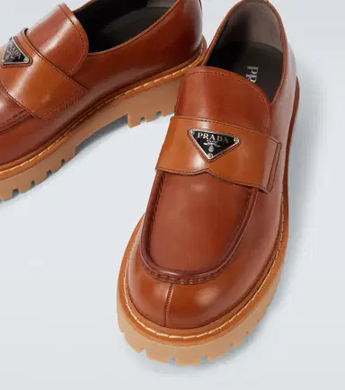 Prada Leather loafers | Thumbnail 7