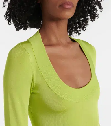Galvan Sasha jersey bodysuit | Thumbnail 3