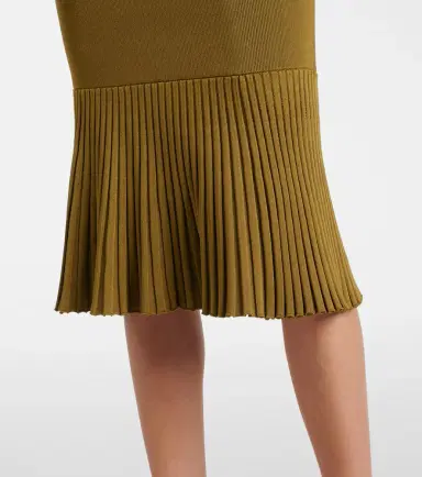Galvan Atalanta knitted midi dress | Thumbnail 5