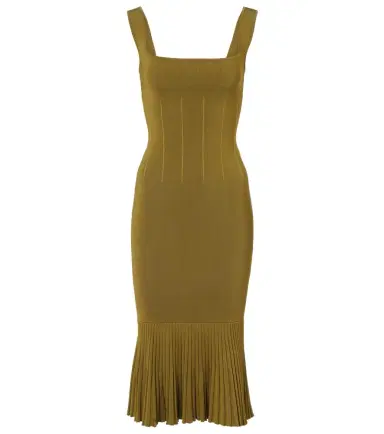 Galvan Atalanta knitted midi dress | Thumbnail 1