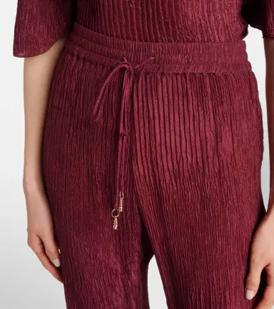 Gabriela Hearst Claude silk flared pants | Thumbnail 2