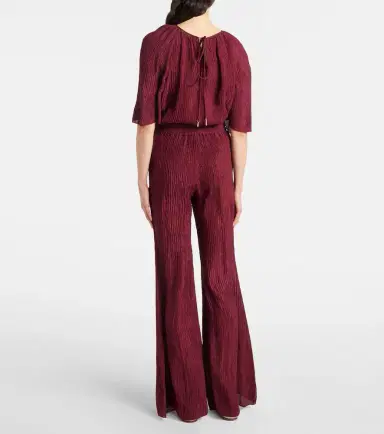 Gabriela Hearst Claude silk flared pants | Thumbnail 5
