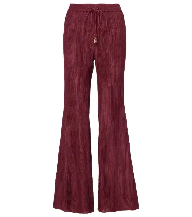 Gabriela Hearst Claude silk flared pants