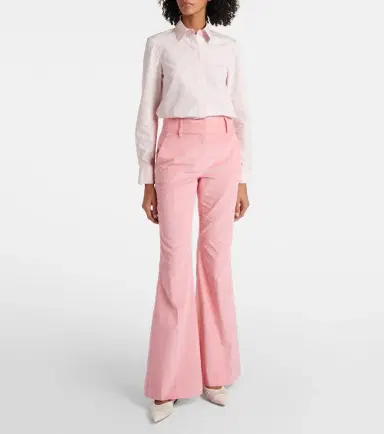 Gabriela Hearst Ianthe cotton corduroy flared pants | Thumbnail 2