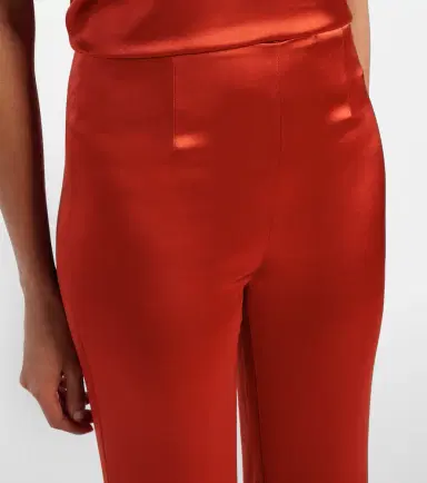 Galvan Atruvia satin wide-leg pants | Thumbnail 2