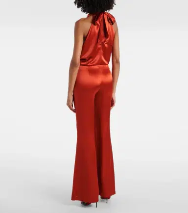 Galvan Atruvia satin wide-leg pants | Thumbnail 4