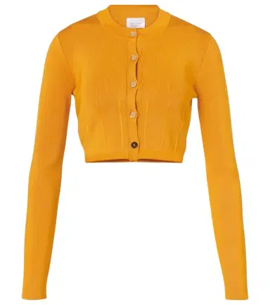 Galvan Atalanta cropped cardigan | Thumbnail 1