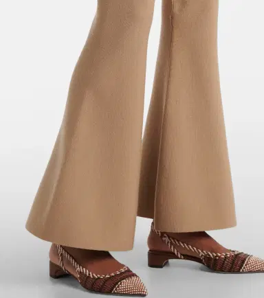 Gabriela Hearst Virgin wool flared pants | Thumbnail 2