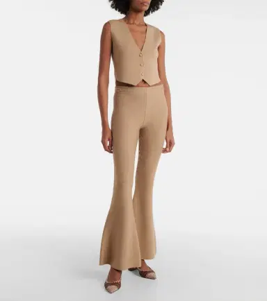 Gabriela Hearst Virgin wool flared pants | Thumbnail 4