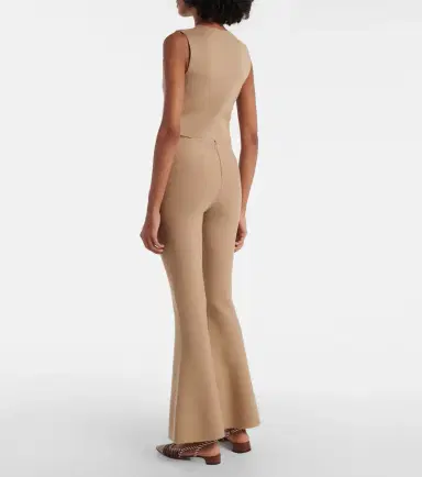 Gabriela Hearst Virgin wool flared pants | Thumbnail 6
