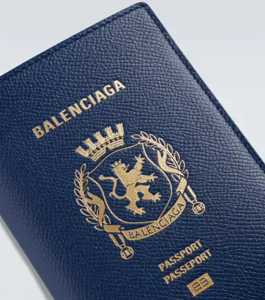 Balenciaga Printed leather passport holder | Thumbnail 2