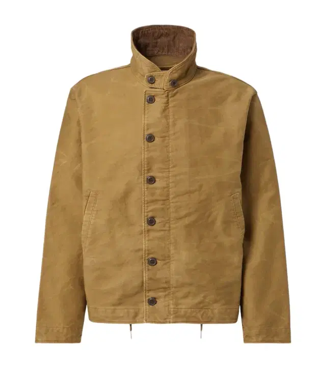 RRL Corduroy-trimmed cotton jacket